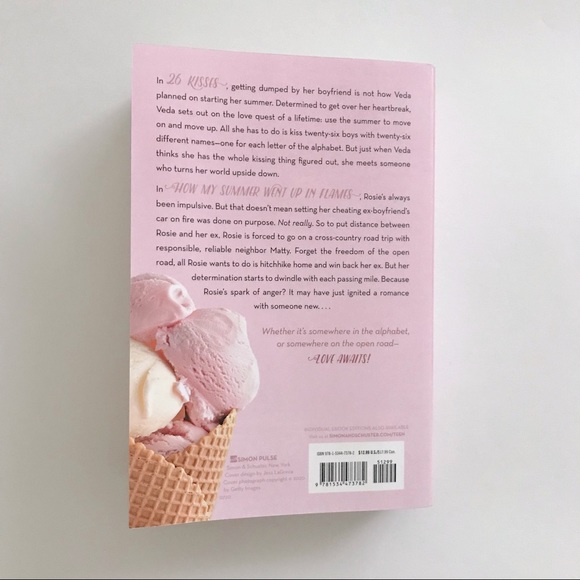 Somewhere Summer: 26 Kisses; How My Summer Went Up in Flames Book - Picture 2 of 7